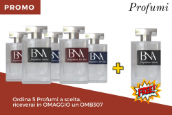 5 Profumi a Scelta + BNA OMB307 GRATIS