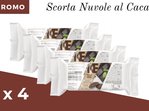 Nuvolette gusto Cacao - Low Carb - PACK 4