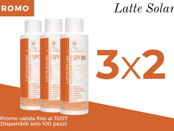 Latte Solare SPF 30 3x2