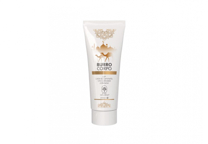 GOLD Burro Corpo Latte di Cammella, Oro Colloidale e Banana