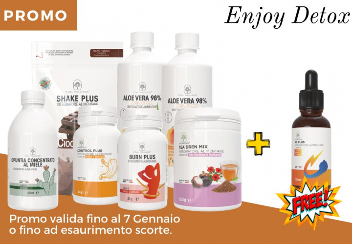 Promo Enjoy detox + Ac Plus Omaggio