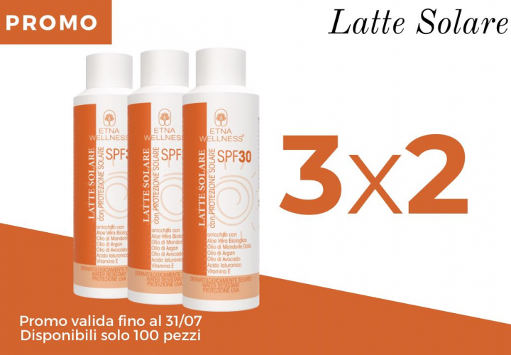 Latte Solare SPF 30 3x2