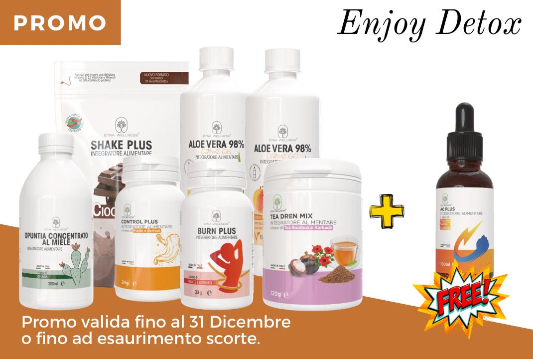 Promo Enjoy detox + Ac Plus Omaggio