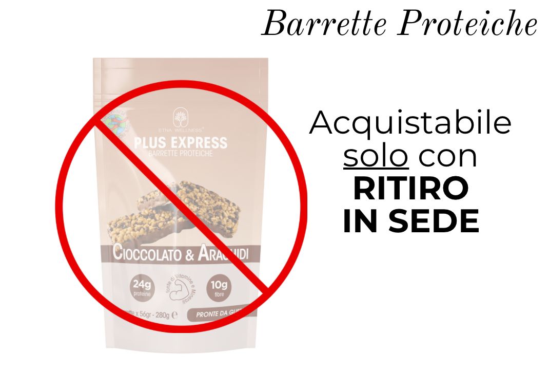 Barrette Proteiche-Cioccolato e Arachidi Pack 5 - acquistabile solo con ritiro in sede