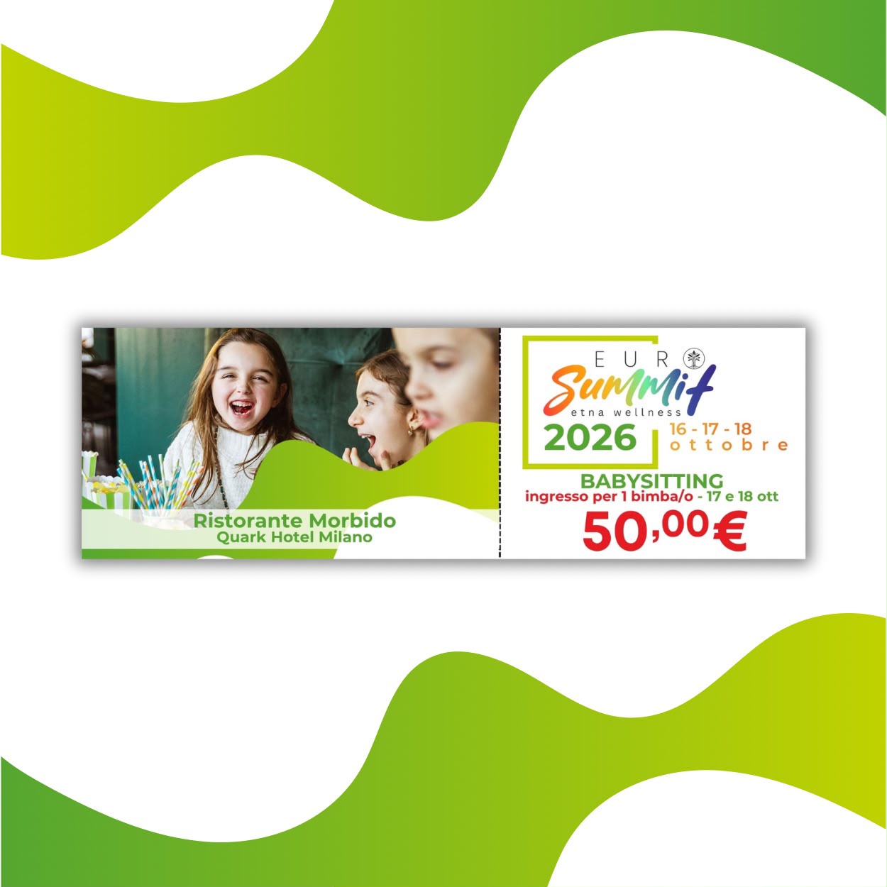 Servizio babysitting x1 Eurosummit 2026