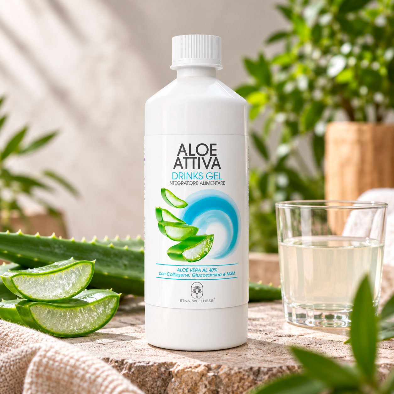 Aloe attiva - 1 lt
