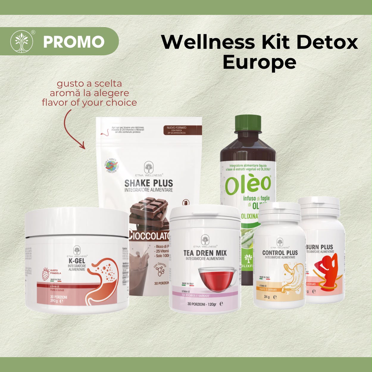 Wellness Kit Detox Europe