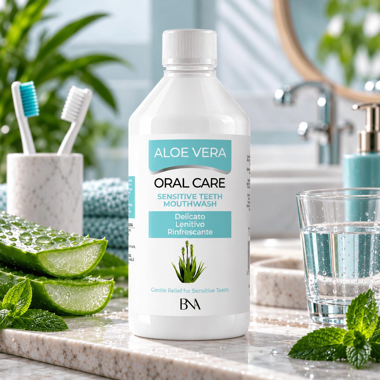 Aloe vera oral care sensitive Teeth Mouthwash-500 ml