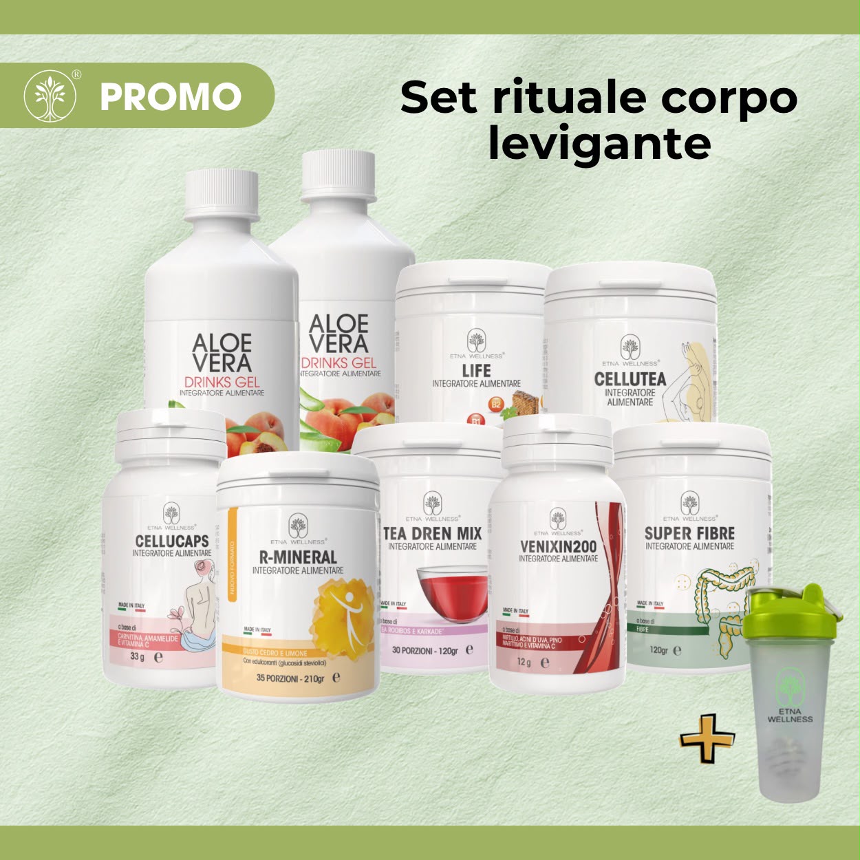 Set rituale corpo levigante